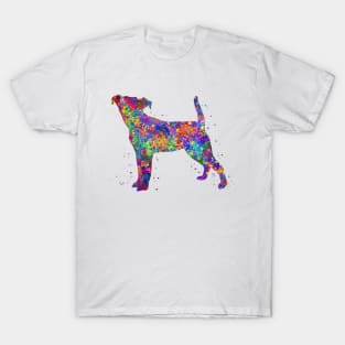 Jack Russell dog watercolor T-Shirt